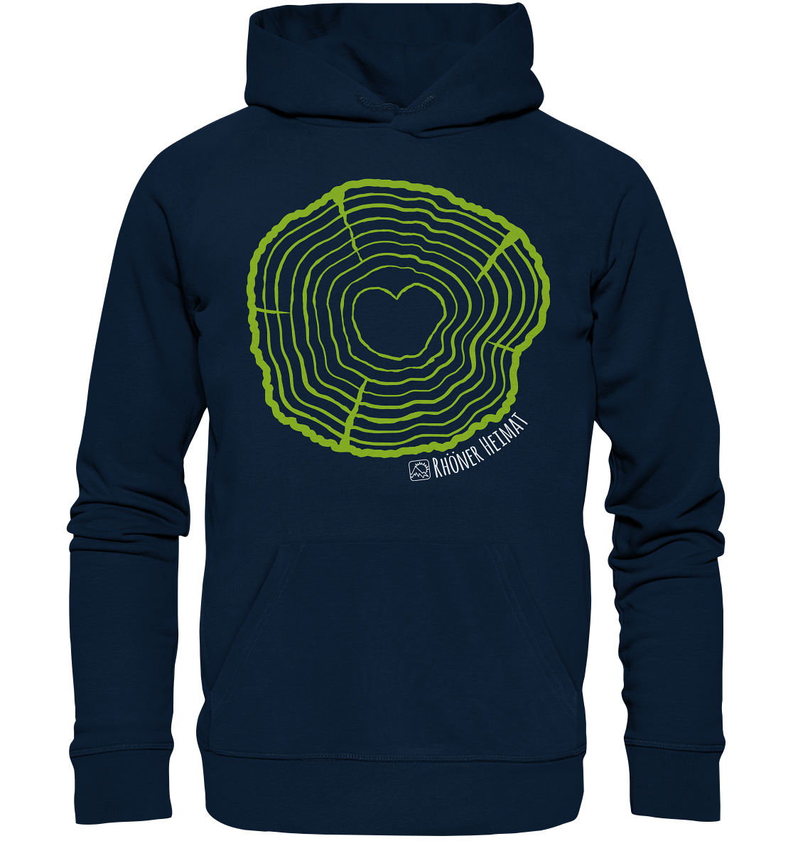 RHÖNER BAUMSCHEIBE - Organic Hoodie